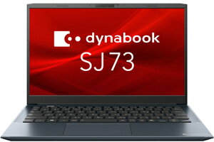 Dynabook ダイナブック 13.3型ノートPC dynabook SJ73/LY (Core 5 120U/8GB/SSD・256GB/Win11Pro/Office H&B 2024) A6SNLYJ8239B