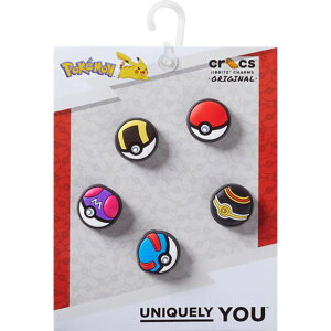 crocs �N���b�N�X �W�r�b�c �`���[�� �y�|�P�{�[���z 5Pack 10015745 Poke Ball 5Pck �|�P�b�g�����X�^�[ �����X�^�[�{�[��