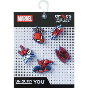 crocs �N���b�N�X �W�r�b�c �`���[�� �X�p�C�_�[�}�� 5 Pack 10015108 SPIDERMAN 5PCK