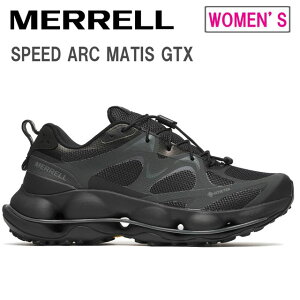 MERRELL ������ �y���f�B�[�X�z�X�s�[�h �A�[�N �}�e�B�X �S�A�e�b�N�X �y�u���b�N�z W038690 SPEED ARC MATIS GTX �h������ �n�C�L���O�V���[�Y ���B�u���� ���K�O���b�v