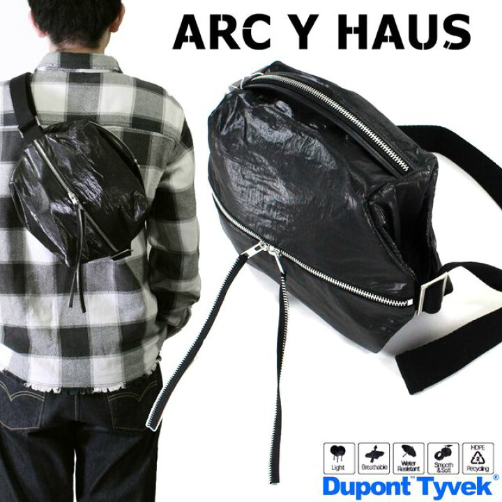 楽天市場】ARC Y HAUS アークワイハウス スリングバッグ【ブラック 
