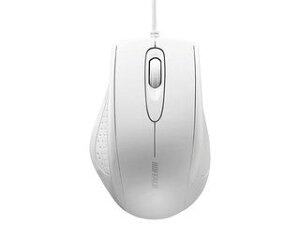 BUFFALO �o�b�t�@���[ �L�� 3�{�^�� IR���w���}�E�X �z���C�g BSMRU050WH