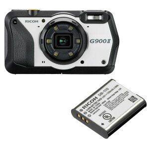 RICOH ���R�[ G900 II �h���E�h�o�E�Ɩ��p�f�W�^���J�����{DB-110�[�d���o�b�e���[�Z�b�g