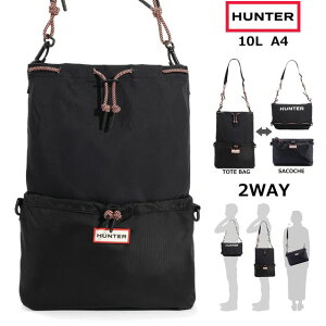 HUNTER �n���^�[ �g���x�� �}���`�t�@���N�V���� �T�R�b�V���yRBO�z�y10L�z�g�[�g���V�����_�[ UBX7124NRS �u���b�N / ���b�h�{�b�N�X���S TRAVEL MULTI FUNCTION SACOCHE �y���K�̔��X�z