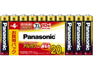 Panasonic �p�i�\�j�b�N LR03XJ/20SW �A���J�����d�r�P4�`20�{�p�b�N