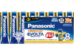 Panasonic (EVOLTA) LR6EJ/8SW �w�G�{���^���d�r�x �P3�`8�{�p�b�N
