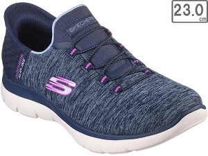 SKECHERS �X�P�b�`���[�Y �y���f�B�[�X�z�X���b�v�C���Y �T�~�b�c �_�Y�����O �w�C�Y �y23.0cm�z�y�l�C�r�[/�p�[�v���z149937W