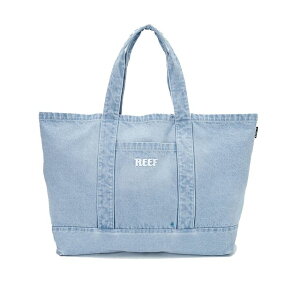 REEF ���[�t BLUE BAG �g�[�g�o�b�O �y���C�g�u���[�z EBG262025 �f�j�����n
