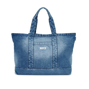 REEF ���[�t BLUE BAG �g�[�g�o�b�O �y�C���f�B�S�z EBG262025 �f�j�����n