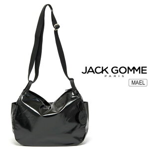 Jack Gomme �W���b�N�S�� MAEL�y�u���b�N�z�V�����_�[�o�b�O 10062012620008 LIGHT ORIGINAL BLACK
