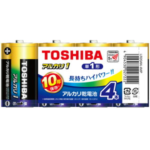 TOSHIBA/���� �A���J�����d�r �A���J��1 �P1�` 4�{�܂Ƃ߃p�b�N LR20AN 4MP