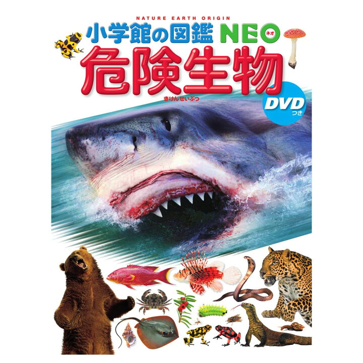 楽天市場】小学館の図鑑 NEO DVD付 危険生物 : 銀鳥産業オンラインショップ
