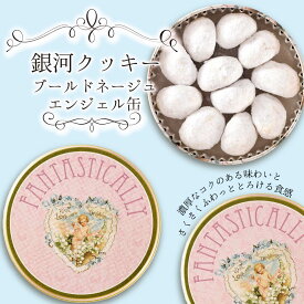 母の日 クッキー缶 プチギフト 4缶以上送料無料 銀河クッキー ブールドネージュ エンジェル缶 お菓子のミカタ 缶入り クッキー 缶 お菓子 かわいい 可愛い おしゃれ スイーツ プレゼント ギフト 入学祝い 卒業式 入学式 誕生日 手土産 退職 内祝