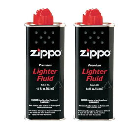 ZIPPO ジッポ ライター オイル 小缶 133ml （2個セット）（メール便可）