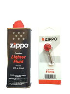ZIPPO オイル 小缶 フリントセット（メール便）