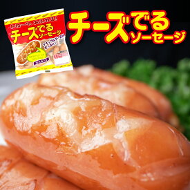 【17・18日はポイント3倍】チーズでるソーセージ（5袋〜24袋） ／ ソーセージ チーズソーセージ チーズ入りソーセージ ナチュナルチーズ ゴーダチーズ チーズ お弁当 おつまみ 朝食 ついで買い まとめ買い 冷蔵