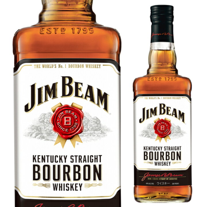 楽天市場 P3倍ジムビーム 正規 700ml 40度 ジンビーム ジム ビーム ウイスキー バーボン ホワイト Jim Beam 長s 誰でもp3倍は 12 4 00 12 11 1 59まで ジン専門店 All Gin アラジン