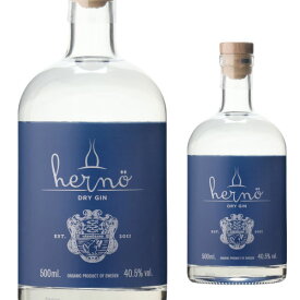 【全品P最大5倍 12/11 1:59迄】ヘルノ ロンドンドライ ジンクラフトジン 40.5度 500ml 北欧 スウェーデン GIN gin 長S【P5倍は12/5 12/10限定】