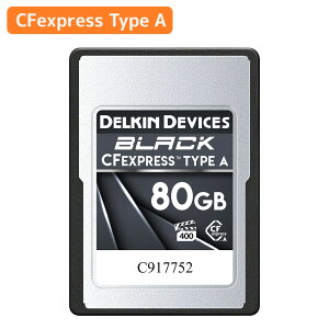 Delkin Devices �f���L�� �f�o�C�Z�Y BLACK CFexpress Type A VPG400 80GB DCFXABLK80
