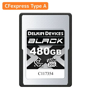 Delkin Devices �f���L�� �f�o�C�Z�Y BLACK CFexpress Type A 4.0 VPG200 480GB DCA4BV2480