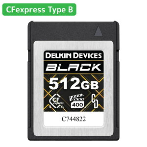 Delkin Devices �f���L�� �f�o�C�Z�Y BLACK CFexpress Type B 4.0 VPG400 512GB DCB4BV4512