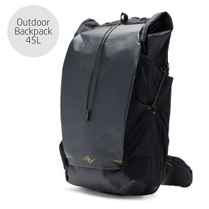 Peak Design �s�[�N�f�U�C�� �A�E�g�h�A �o�b�N�p�b�N 45L �u���b�N BABP-45-BK-1