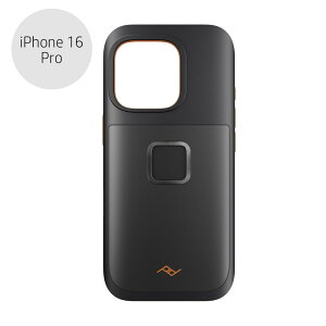 Peak Design �s�[�N�f�U�C�� �i�[ �P�[�X iPhone 16 Pro �u���b�N M-MX-BU-BK-1