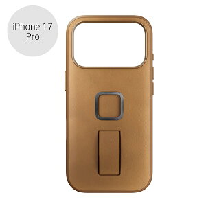 Peak Design �s�[�N�f�U�C�� �G�u���f�C ���[�v �P�[�X iPhone 17 Pro �^�� �N�����[�m M-LC-CF-BR-1