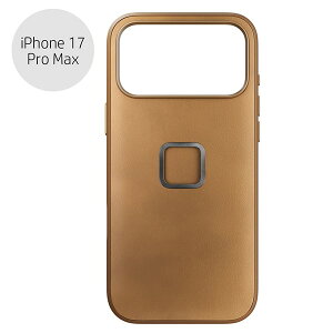 Peak Design �s�[�N�f�U�C�� �G�u���f�C �P�[�X iPhone 17 Pro Max �^�� �N�����[�m M-MC-CE-BR-1