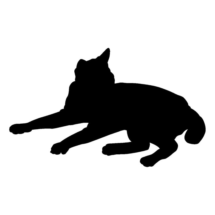楽天市場 猫 シルエット かわいい ねこステッカー枠サイズ ５ｃｍ ５ｃｍ ねこ 生活 猫グッズ 猫雑貨 ネコ雑貨 ねこ雑貨 ねこ シール ねこ ステッカー 猫車用 ステッカー 車 カッティングステッカーの銀影工房