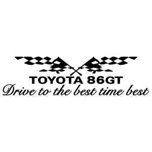 TOYOTA 86GT X|[c XebJ[ Ԏ햼IׂIEp15I S Gu  XebJ[  AKXp fJ[ JbeBO XebJ[TCYF10cm×36cmjF  