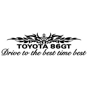 TOYOTA 86GT gCo XebJ[ Ԏ햼IׂIEp15I S Gu  XebJ[  g^ O fJ[ JbeBOV[g TCYF13cm×47cmjF  