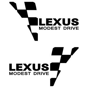 LEXUS NTX ԃXebJ[  S XebJ[ `FbJ[Ficj17cm×ij12cm×]F@@ @icj@5cm×ij17cm×2`FbJ[ƕ^Cv