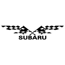 SUBARU スバル 車 ブランド メーカー ロゴ ステッカー 外装 ドレスアップ パーツ スポンサー広告 リアガラス 用 プロ仕様 かっこいい レーシング スポーツ エンブレム ステッカー 枠サイズ：12cm×50cm