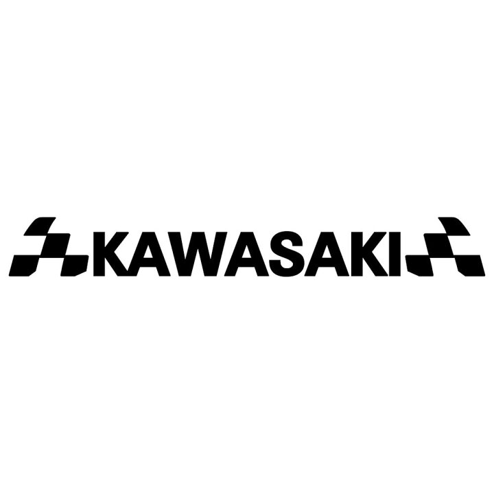 楽天市場】KAWASAKI カワサキ メーカー ロゴ エンブレム  