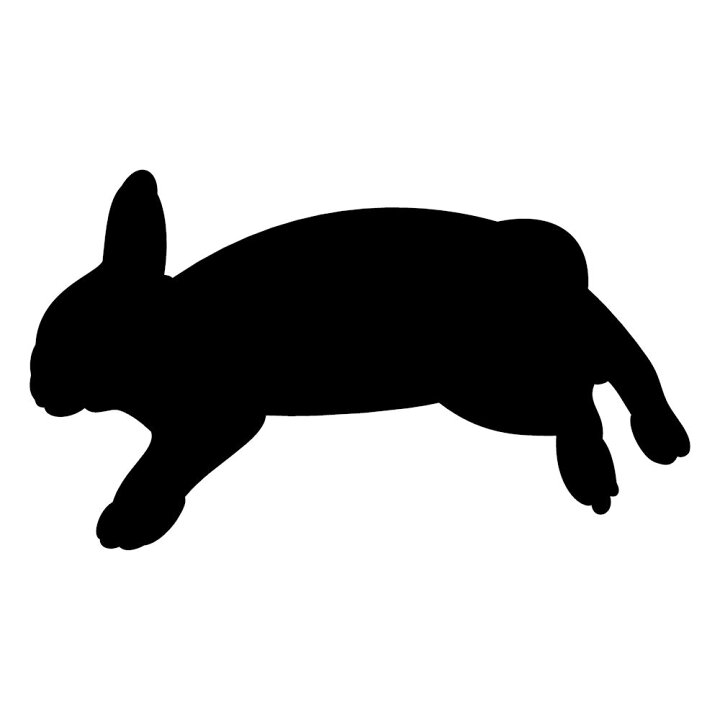 楽天市場 かわいい うさぎ シルエット ステッカー枠サイズ ７ｃｍ １２ｃｍ カッティングうさぎグッズ うさぎ雑貨 ウサギ雑貨 うさぎ シール ウサギ ステッカー ラビット ステッカー カッティングステッカーの銀影工房