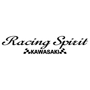 Racing Spirit KAWASAKI JTL hXAbv  oCN XebJ[ 3MА S [VO X|[c J[ [J[ XebJ[ gTCYF8cm×36cm ]ʎ fJ[ JbeBO XebJ[