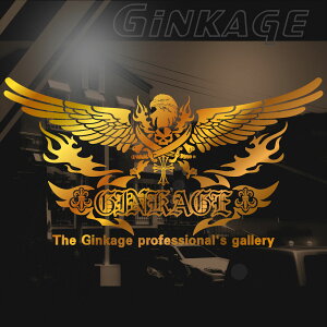 ドクロ ステッカー & 銀影ロゴ(21cm×60cm)+(14cm×43cm)◆上下貼り足し◆車ステッカー 車用 ステッカー リアガラス用 カッティング ステッカーカーステッカー かっこいい ドレスアップ※ ◆注