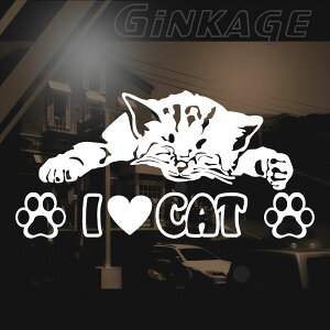  L XebJ[킢 I LOVE CAT qlR̂Q XebJ[ 3MА JbeBOV[g ^ V[ LD G Cɓ ObY o U ACe gTCYF12cm×24cm @]