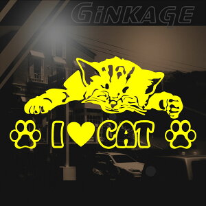 킢˂ XebJ[FI LOVE CATTCYF10cm×20cm XebJ[ ԔLObY LG lRG ˂G݂킢 ˂V[ ˂XebJ[ ԗp