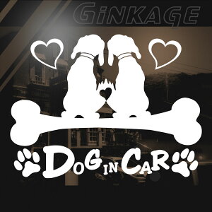 킢  DOG IN CAR  hCu XebJ[   pE}[N V[  G  pi J[pi I[i[ObY 3M JbeBOV[g XebJ[ O X  Ŕp gTCYF16cm