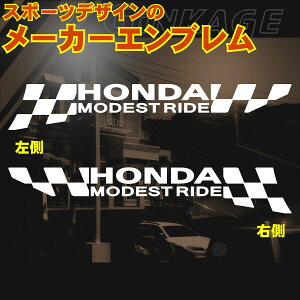 HONDA �z���_ �X�|�[�c ���C�h �T�C�� �I���W�i�� �X�e�b�J�[ L�T�C�Y�F6cm×34cm (�g��)