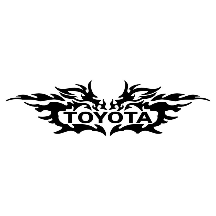 楽天市場 ｔｏｙｏｔａ トヨタ メーカー ロゴ 車 ステッカー かっこいい ３ｍ 外装 高耐光 カッティングシート ステッカー おしゃれ ドレスアップ リアガラス用 エンブレム 枠サイズ ８ｃｍ ２６ｃｍ 転写式 デカール タイプ ステッカー カッティングステッカーの銀