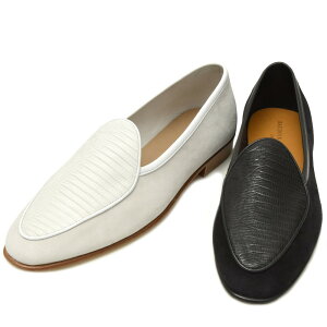 BAUDOIN & LANGE�i�{�[�h�C�� �A���h �����W�j���U�[�h×�S�[�g�X�G�[�h�x���W�����V���[�Y LIZARD LOFER SUEDE 15001002136