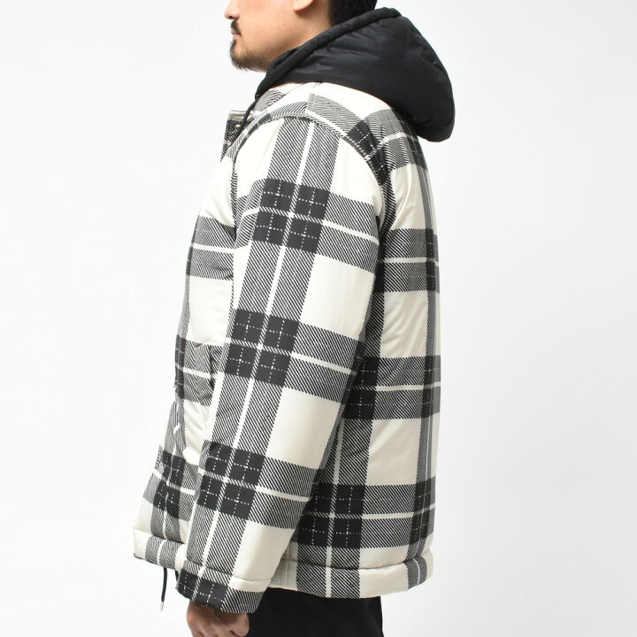 楽天市場】MARNI（マルニ）ポリエステルチェックフーデッドジャケット 