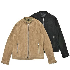 楽天市場 ライダース シングル スエードの通販