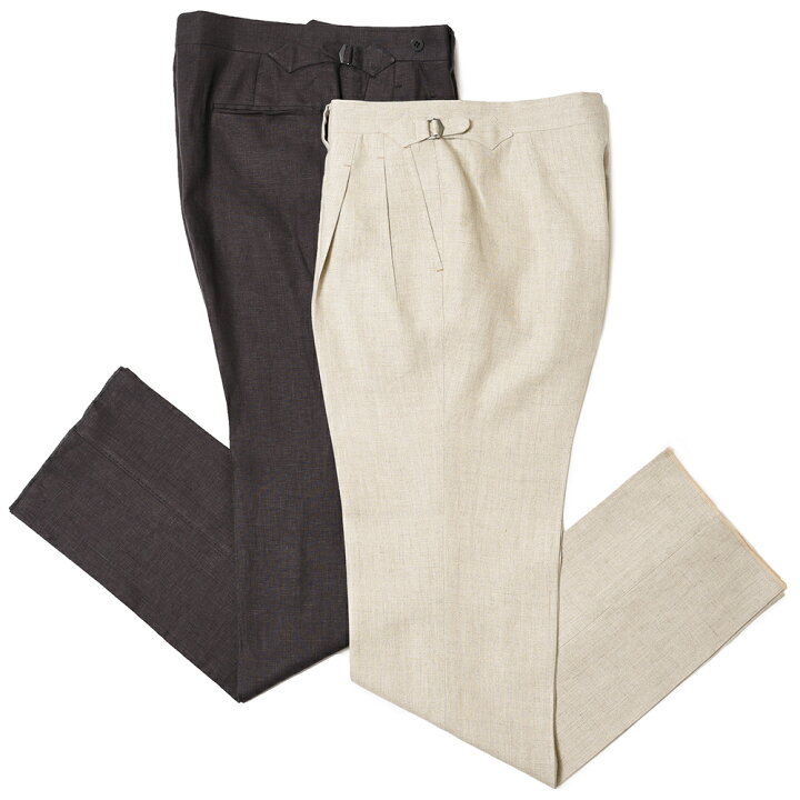 楽天市場】IGARASHI TROUSERS（五十嵐トラウザーズ）リネンソリッド2 