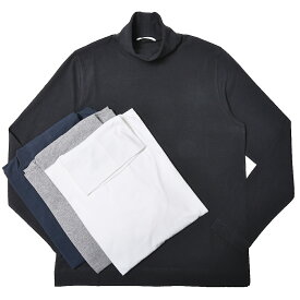 CIRCOLO1901（チルコロ1901）ガーメントダイカシミアタッチジャージタートルネックカットソー 360603 12022600109 PS3