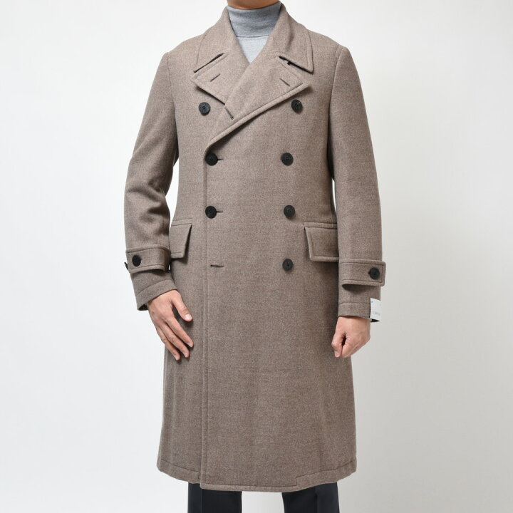 楽天市場】CARUSO（カルーゾ）ウールメランジフランネルダブルブレスト  