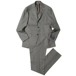 guji�i�O�W�j14Micron14�}�C�N���� �E�[���`���[�N�X�g���C�v3B1�v���[�c�X�[�c(MADE BY RING JACKET / Ermenegildo Zegna�t�@�u���b�N�g�p)�y�t/�āz17131207028